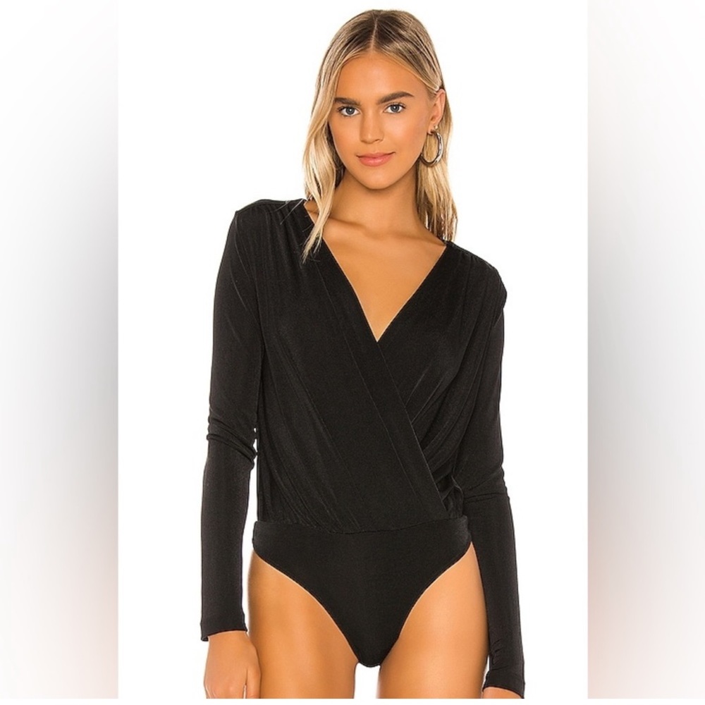 Free People Turnt Surplice bodysuit from Revolve